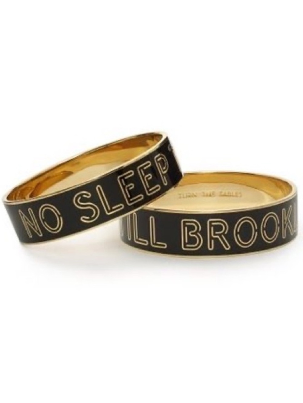 Kate Spade No Sleep Till Brooklyn Bangle Bracelet Rare